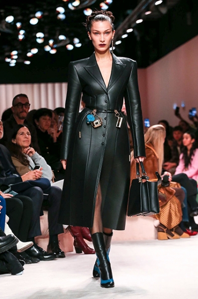 Неделя моды в Милане: Белла и Джиджи Хадид, Люси Хейл и другие на показе Fendi