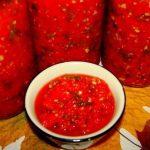 Аджика! Рецепт моей бабушки! Уверяю, такой вкуснотищи вы еще не пробовали!