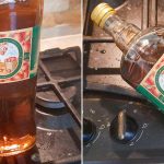 Мою газовую плиту яблочным уксусом с истекшим сроком годности, убирает даже застарелую грязь