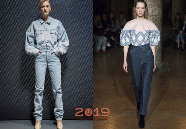 Модные джинсы осень-зима 2018-2019 года